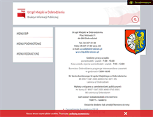 Tablet Screenshot of bip.dobrodzien.pl