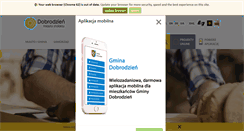 Desktop Screenshot of dobrodzien.pl